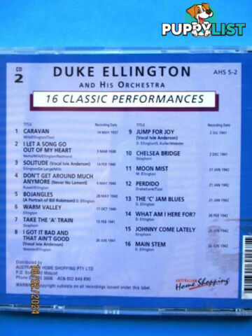 The Swing Era 3 Cds Duke Ellington/Woody Herman/Count Basie-Woodcroft