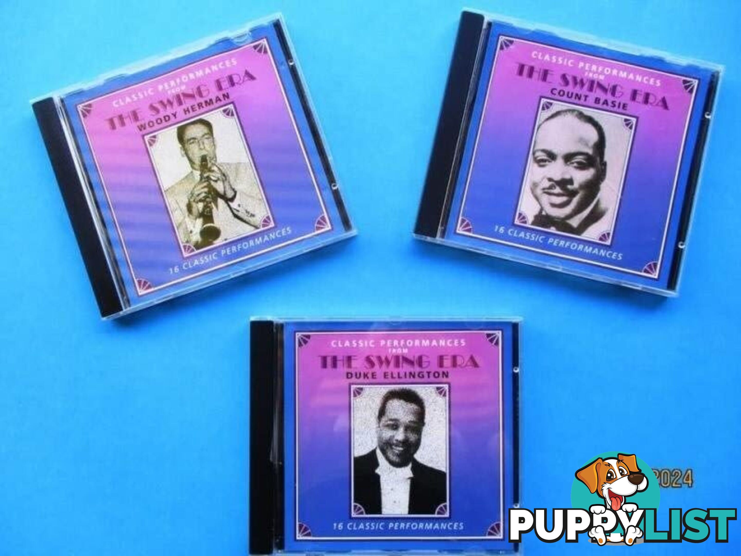 The Swing Era 3 Cds Duke Ellington/Woody Herman/Count Basie-Woodcroft