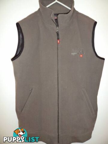 QUICKSILVER FLEECE BODY WARMER SIZE: XL EXCELLENT CONDITION