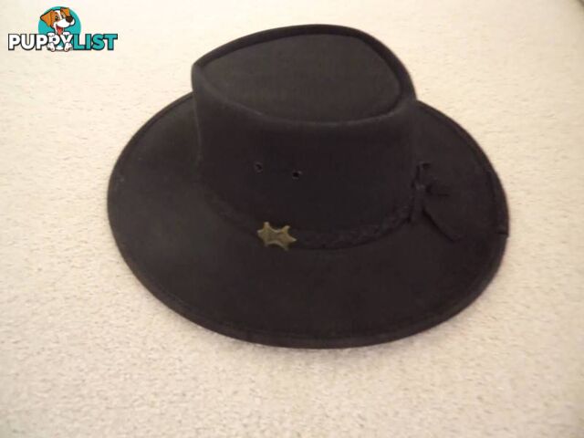 BC HAT GENUINE STEERHIDE HAND MADE SIZE: SMALL