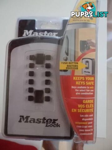 MASTERLOCK KEY SAFE [IDEAL FOR BEACH/HOME] NEW $50