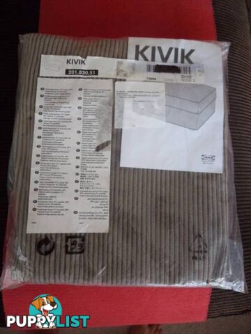 IKEA KIVIK FOOTSTOOL COVER NEW STILL WRAPPED $45