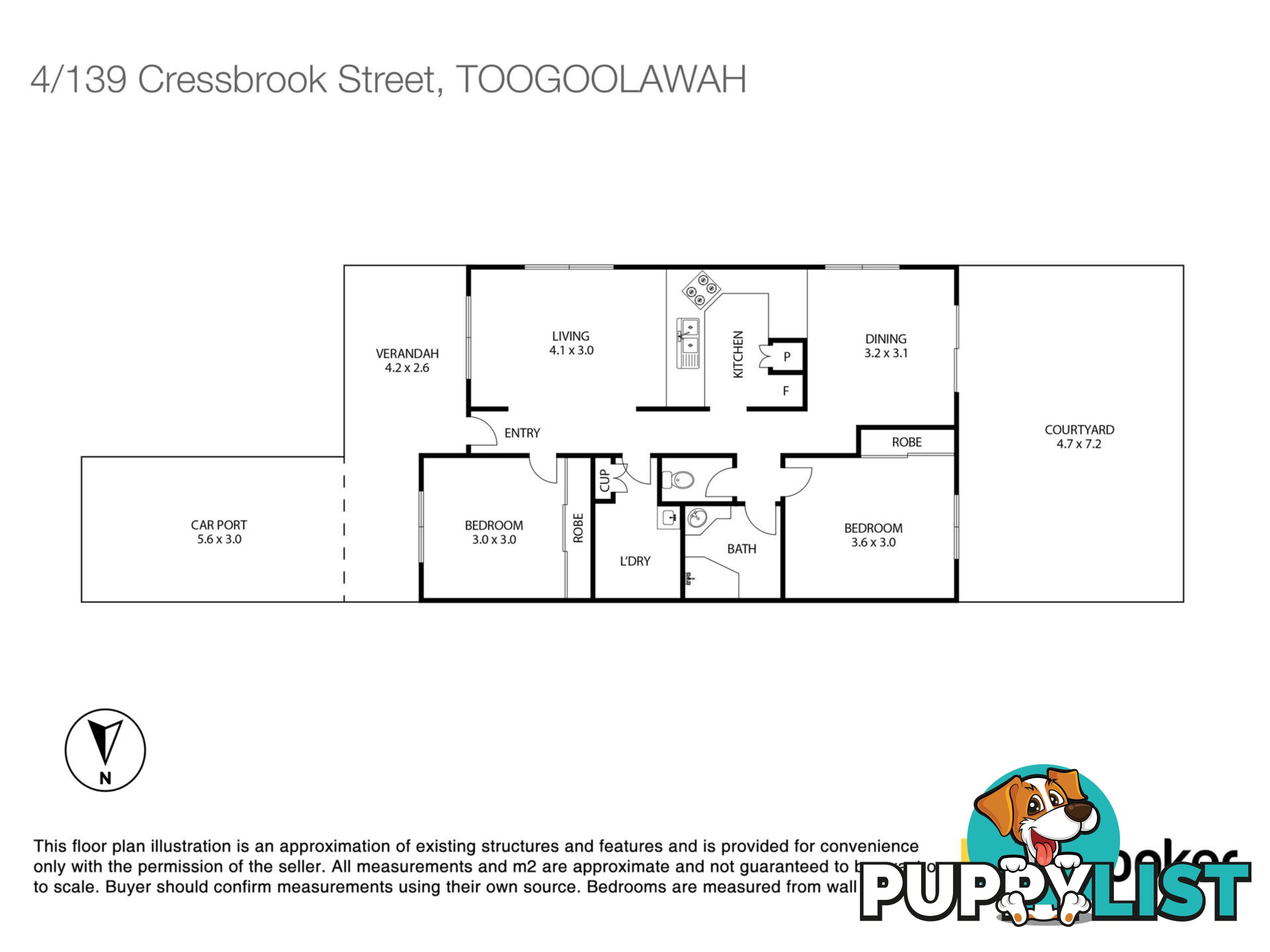 Unit 4/139 Cressbrook Street TOOGOOLAWAH QLD 4313