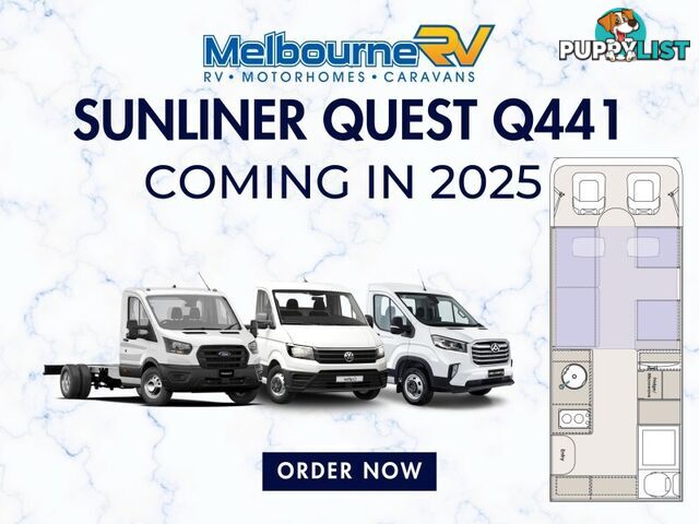 SUNLINER QUEST Q441 (COMING IN 2025)  EVERY ROAD FEELS LIKE HOME