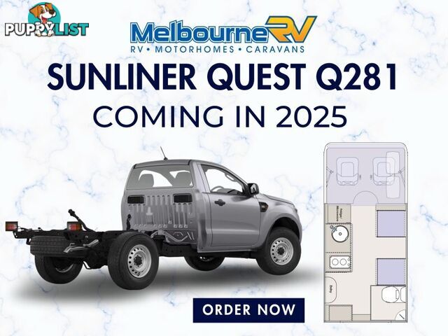 SUNLINER QUEST Q281 (COMING IN 2025)  EVERY ROAD FEELS LIKE HOME