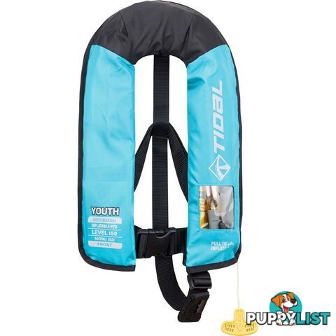 Tidal Junior Auto Inflatable PFD 150N Teal