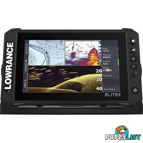 Lowrance Elite FS9â Black with Active Imagingâ¢ 3-in-1 Transducer