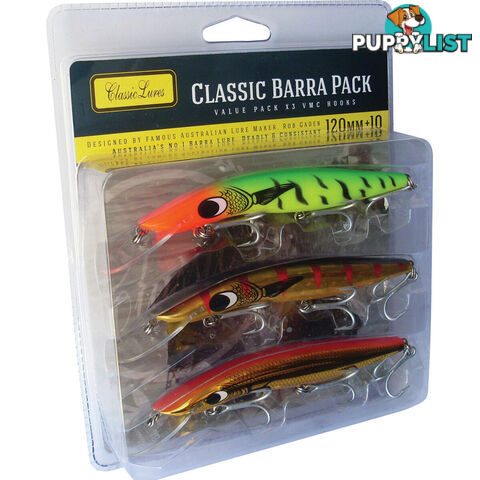 Classic 120 Hard Body Lure 120mm Triple Pack