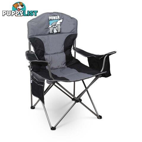 AFL Port Adelaide Power Cooler Arm Chair 130kg