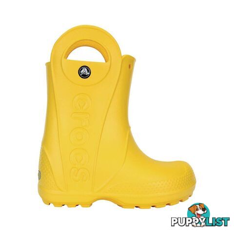 Crocs Kids' Handle It Rainboots Yellow