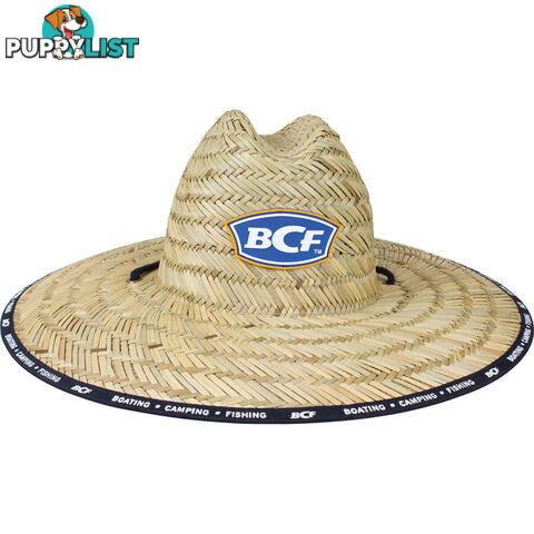 BCF Unisex Brand Straw Hat