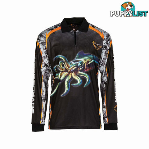 Savage Gear Men's Squid Sublimated Polo