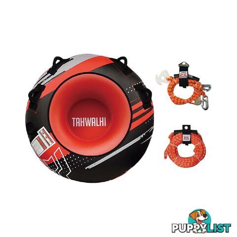 Tahwalhi Tow Tube Pack Round 1 Person Red/Black