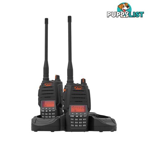 XTM 5W Handheld UHF CB Radio Kit with Carry Case