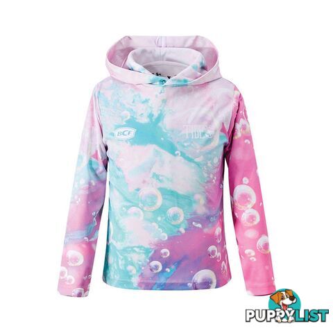 BCF x Tide Kids' Bubble Sublimated Polo with Hood