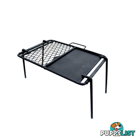 Campfire Mesh Grill and Flat Plate Combo 46x33cm