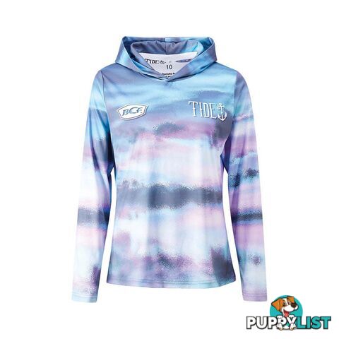 BCF x Tide Women's Cloud Hooded Sublimated Polo