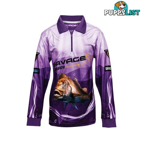 Savage Gear Youth Snapper Sublimated Polo