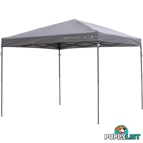 Wanderer Quick Setup Central Locking Gazebo 3x3m with Carry Bag