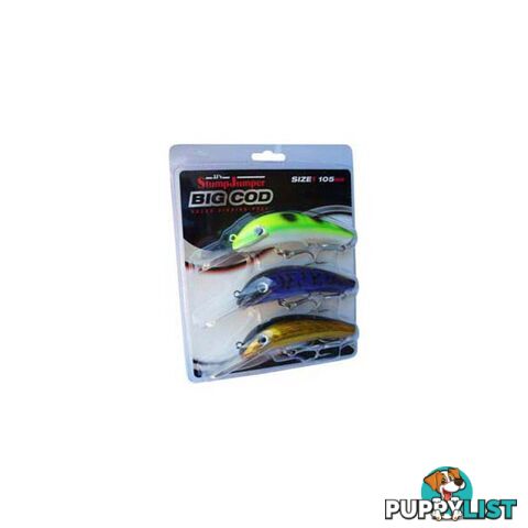 JJ's Stumpjumper Hard Body Lure Big Cod Lure Pack