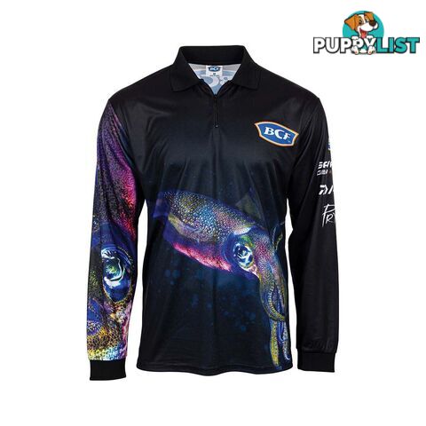 BCF Menâs Squid Sublimated Polo