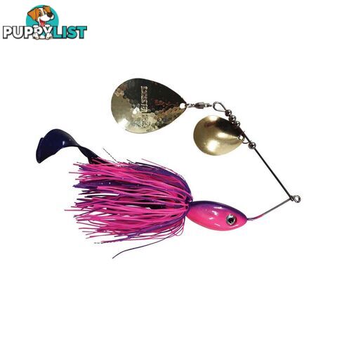 Gangster Dam Buster Spinner Bait Lure Brass 2.5oz