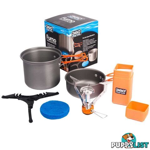 360 Degrees Furno Hiking Stove and Pot Set