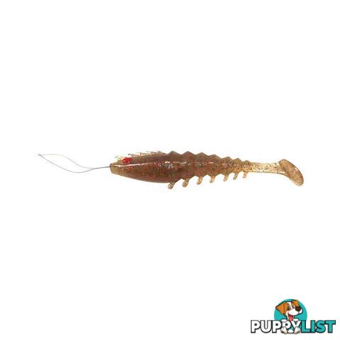 Shimano Squidgies Prawn Paddle Tail Soft Plastic Lure 80mm