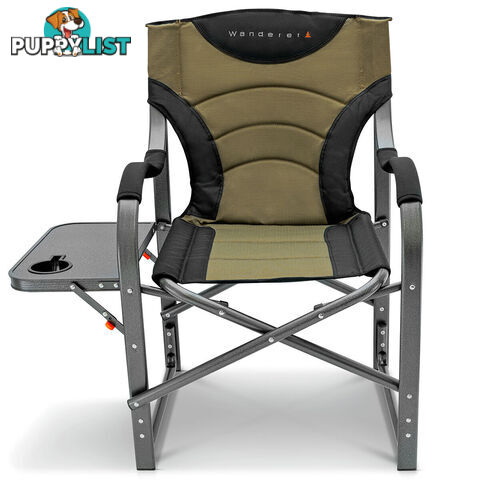 Wanderer Lightweight Tourer Extreme Directors Camp Chair 200kg