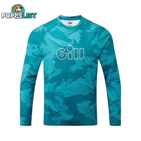 Gill Men's XPEL Tech Long Sleeve Sublimated Polo