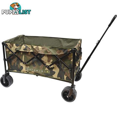 Wanderer Flat Fold Cart 100kg Camo