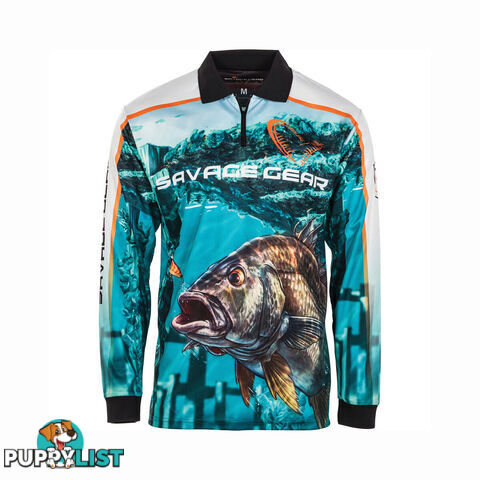 Savage Gear Men's Bream Sublimated Polo