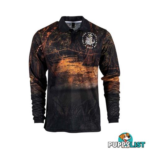 Tide Apparel Men's Croc Sublimated Polo