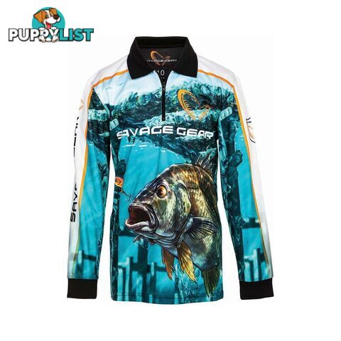 Savage Gear Youth Bream Sublimated Polo