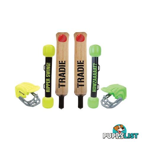 Tradie Inflatable Cricket Battle Set