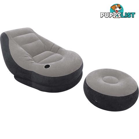 Intex Inflatable Ottoman and Lounger Set