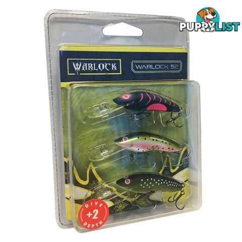 Warlock 52 6+ Hard Body Lure Pack