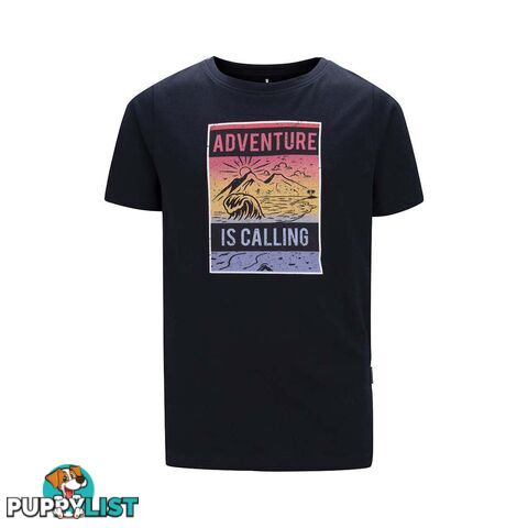 Macpac Kids' Adventure Is Calling Short Sleeve Shirt