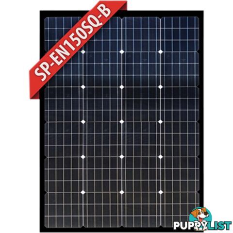 Enerdrive 150W Mono Solar Panel Black