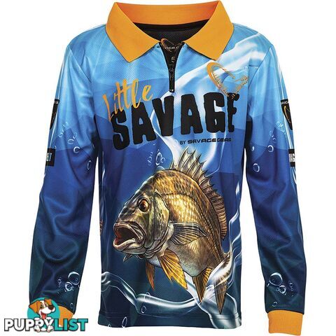 Savage Gear Kid's Little Savage Sublimated Polo