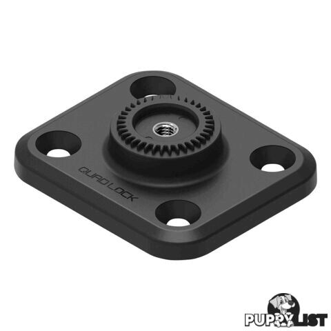 Quad Lock 360 Flat Rectangle Base 4 Hole