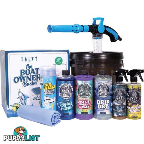 Salty Captain Boat Owners Bucket