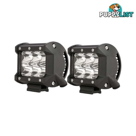 XTM LED Light Bar Pair 4in