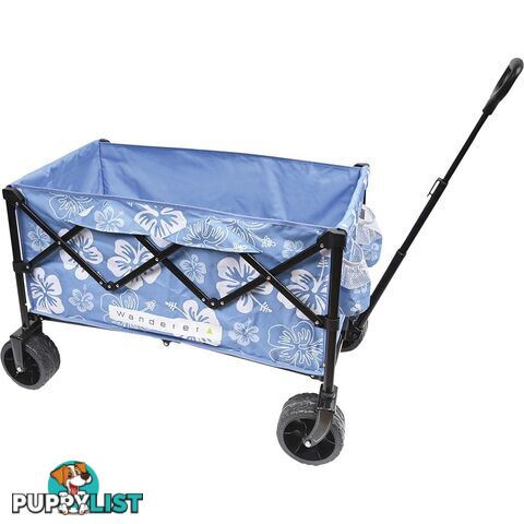 Wanderer Flat Fold Cart 100kg Hibiscus