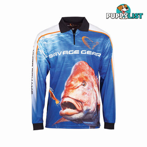 Savage Gear Men's Snapper Sublimated Polo