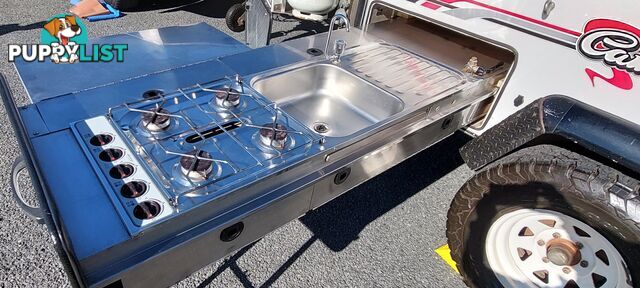 2009 Campomatic RANGER XTC Rear Fold Camper Trailer