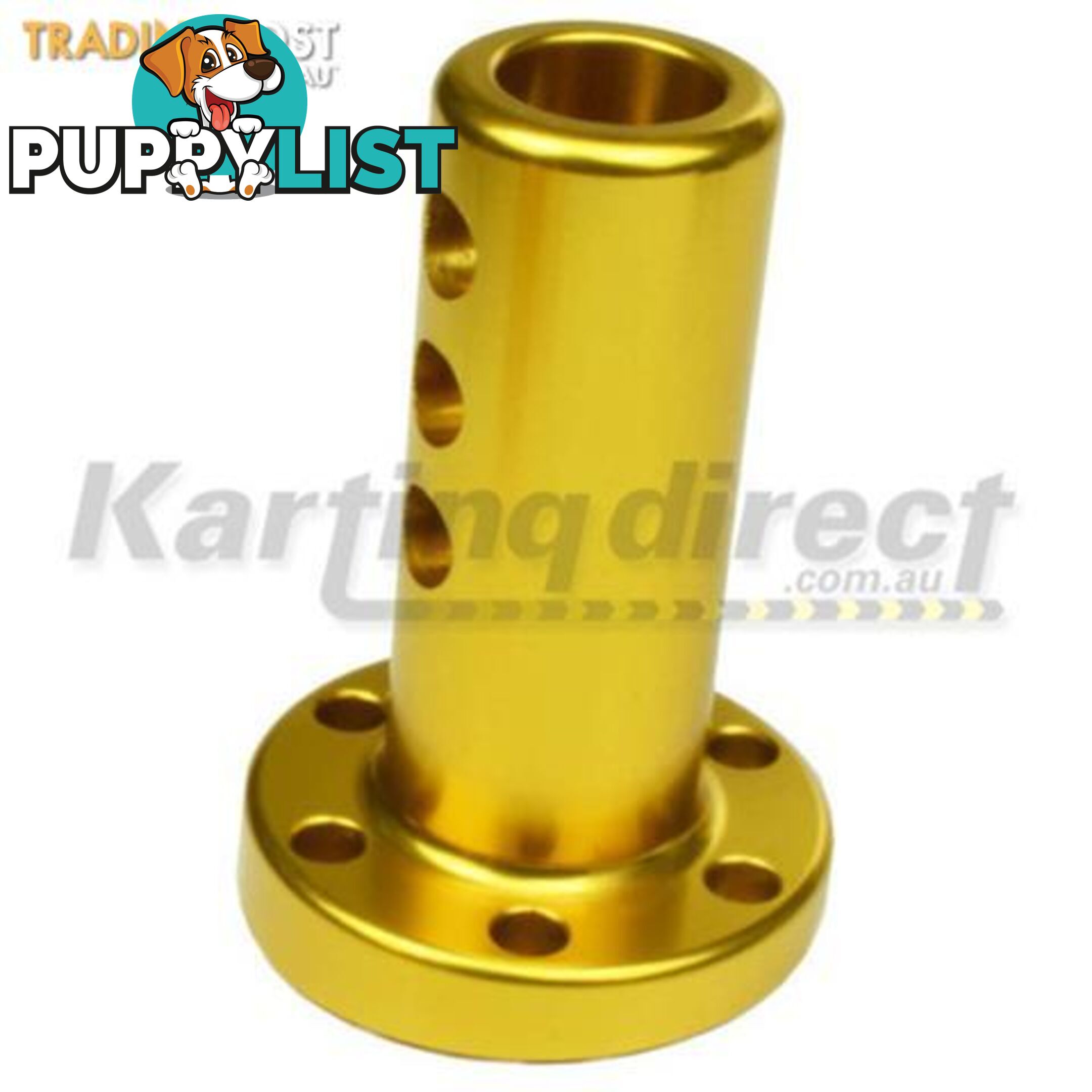 Go Kart Steering Boss Angled 6 degree Extended _ Gold 20mm Shaft - ALL BRAND NEW !!!