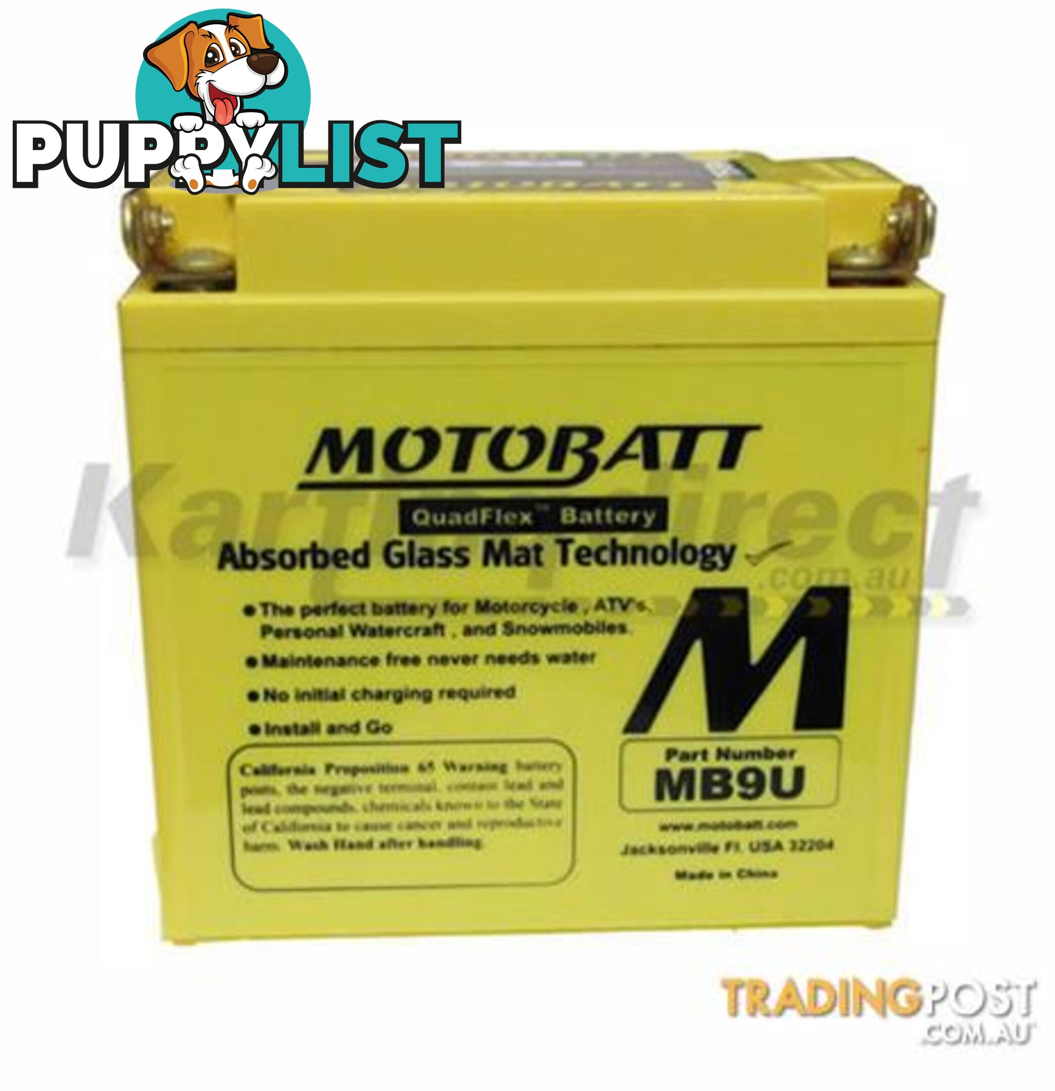 Go Kart Battery  12volt 9 AH battery - ALL BRAND NEW !!!