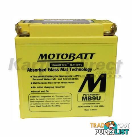 Go Kart Battery  12volt 9 AH battery - ALL BRAND NEW !!!