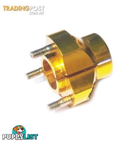 Go Kart Rear Hub  Suit 30mm Axle  50mm long  Gold Anodised - ALL BRAND NEW !!!